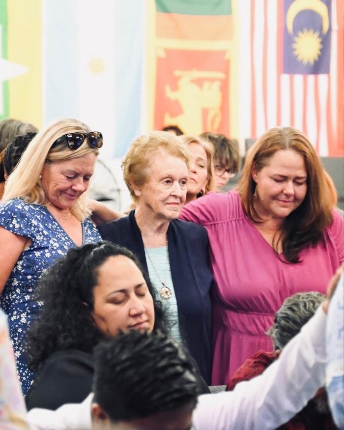 Women of the church together