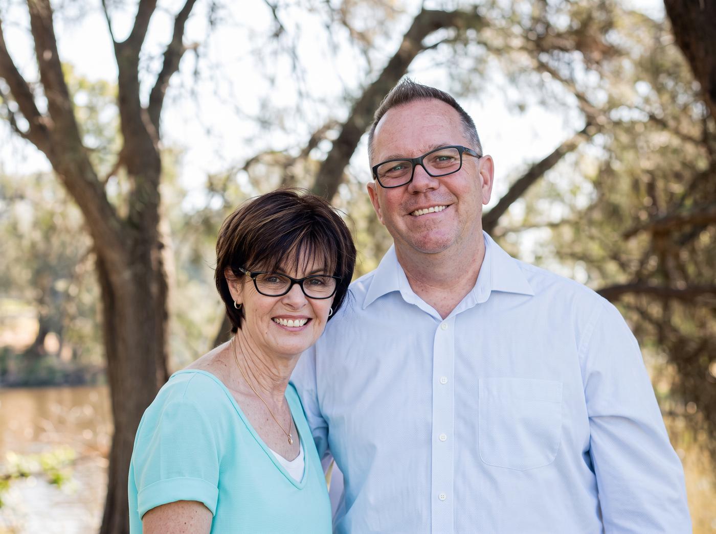 Pastor Paul Graham and his wife Debbie